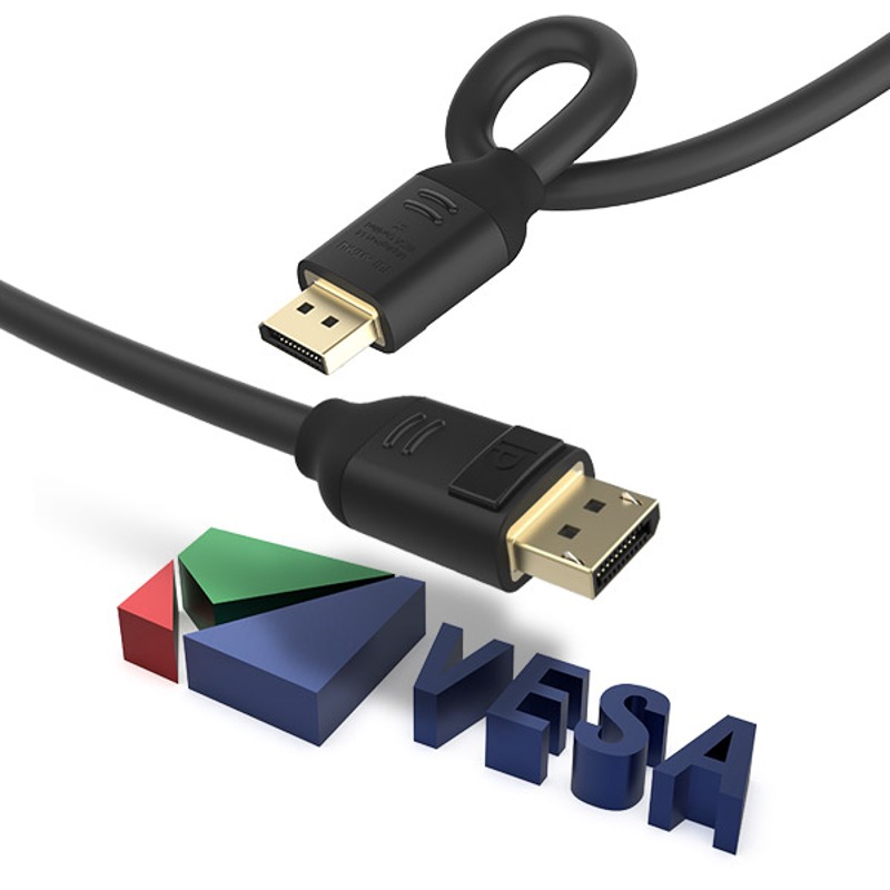 VESA 인증 DP to DP 1.4 8K DisplayPort 케이블 1m